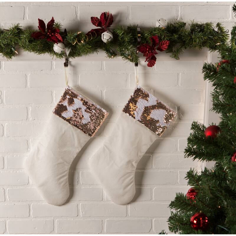 DII Holiday Tree Skirts and Stockings