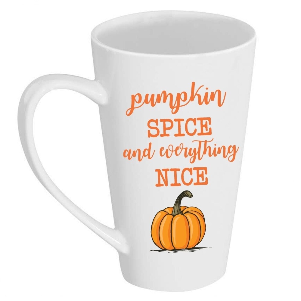 Certified Pumpkin Spice 16oz Travel Mug, Design: SPICE