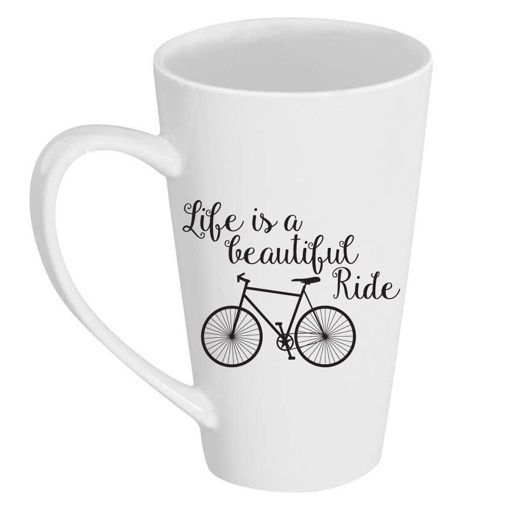 12 oz Enamel Mug for Bike Lovers