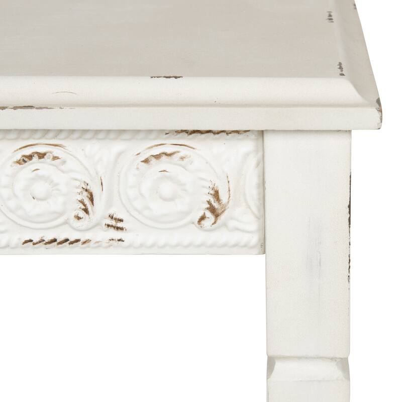 Kate and Laurel Idabelle Wood Square Accent Table - 12x12x30