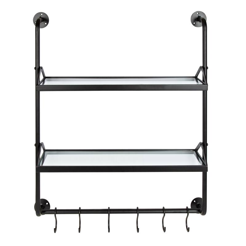 Copper Grove Mariguitar Metal Wall Shelf - 26' x 31' - 26x31