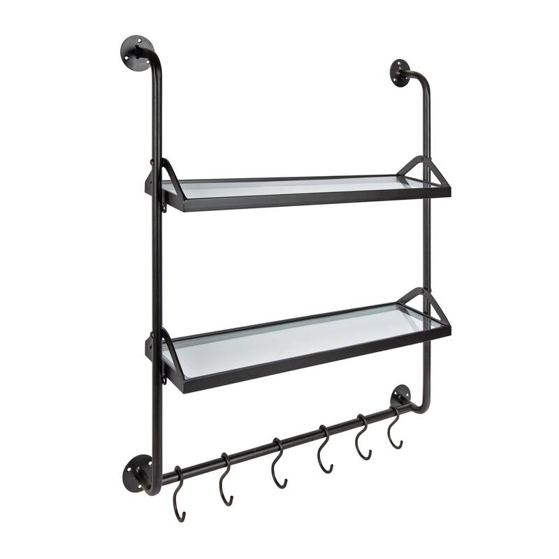 Copper Grove Mariguitar Metal Wall Shelf - 26' x 31' - 26x31