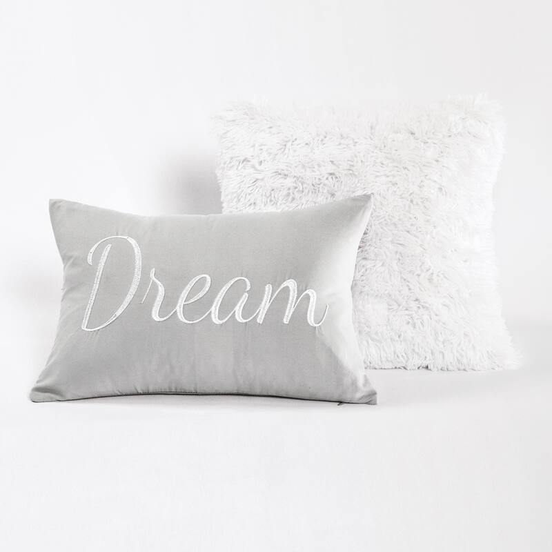Lush Decor Ravello Pintuck Caroline Geo Comforter Set