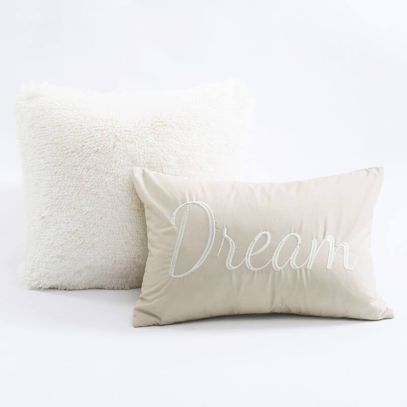 Lush Decor Ravello Pintuck Caroline Geo Comforter Set