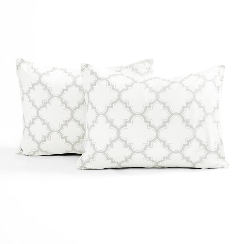 Lush Decor Ravello Pintuck Caroline Geo Comforter Set