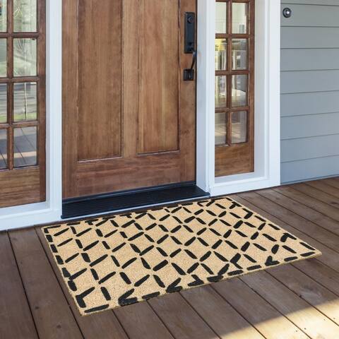 Porch & Den Fonner Coir Doormat - 24 x 36