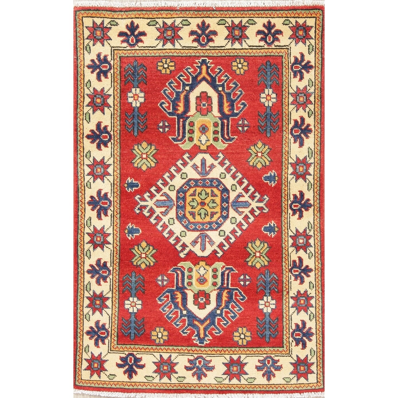 https://ak1.ostkcdn.com/images/products/28330623/Kazak-Oriental-Hand-Knotted-Wool-Pakistani-Traditional-Area-Rug-40-x-28-55c2016c-f6a7-41f3-ba59-b75a1320db48.jpg