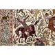 preview thumbnail 11 of 18, Isfahan Novelty Hand Knotted Wool & Silk Persian Oriental Area Rug - 8'5" x 5'2"