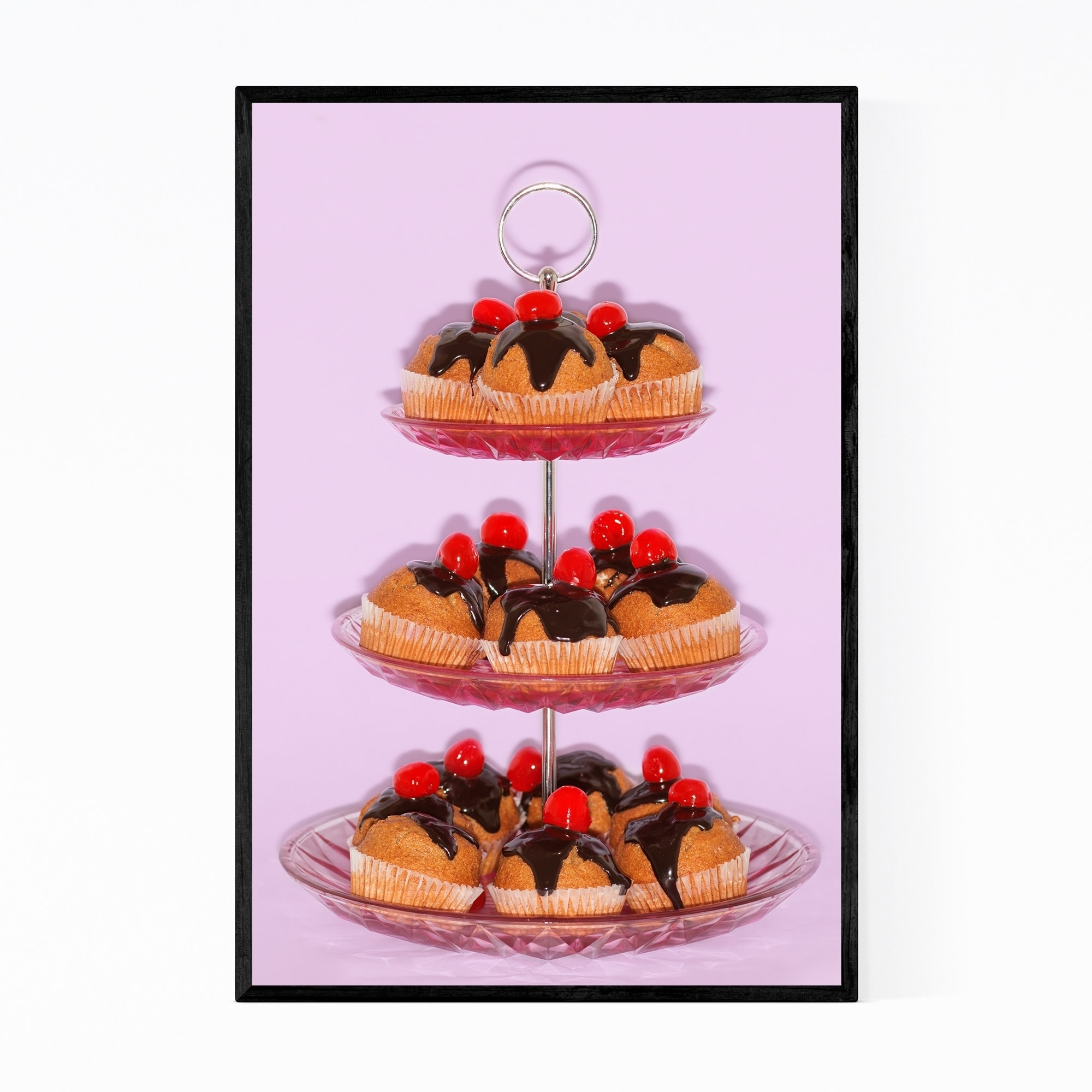 Food Cakes Kitchen Canvas Picture Print Wall Art B477