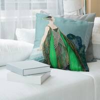 Porch Den #39 art nouveau design Throw Pillow Bed Bath Beyond 28335849