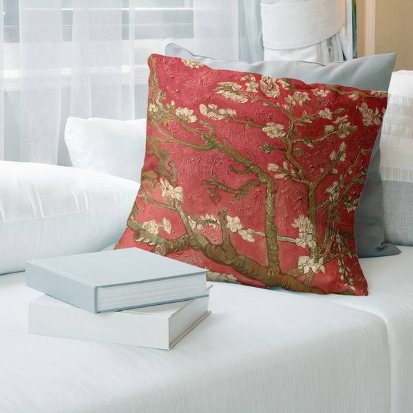 Porch & Den Vincent Van Gogh 'Almond Blossom' Throw Pillow. Opens flyout.