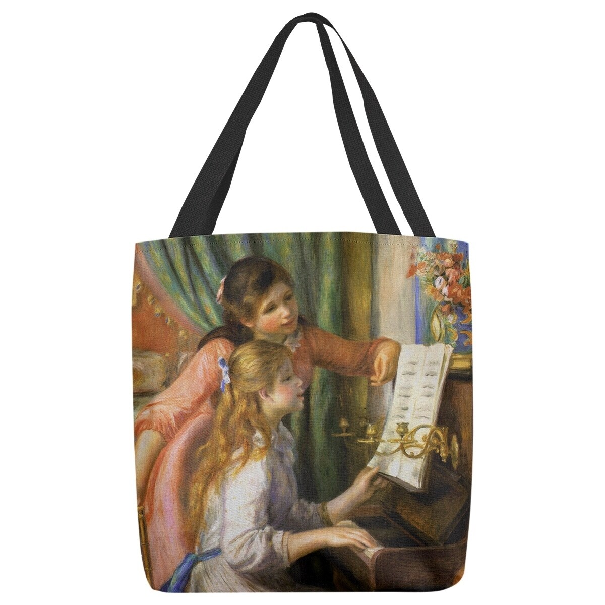 piano tote bag