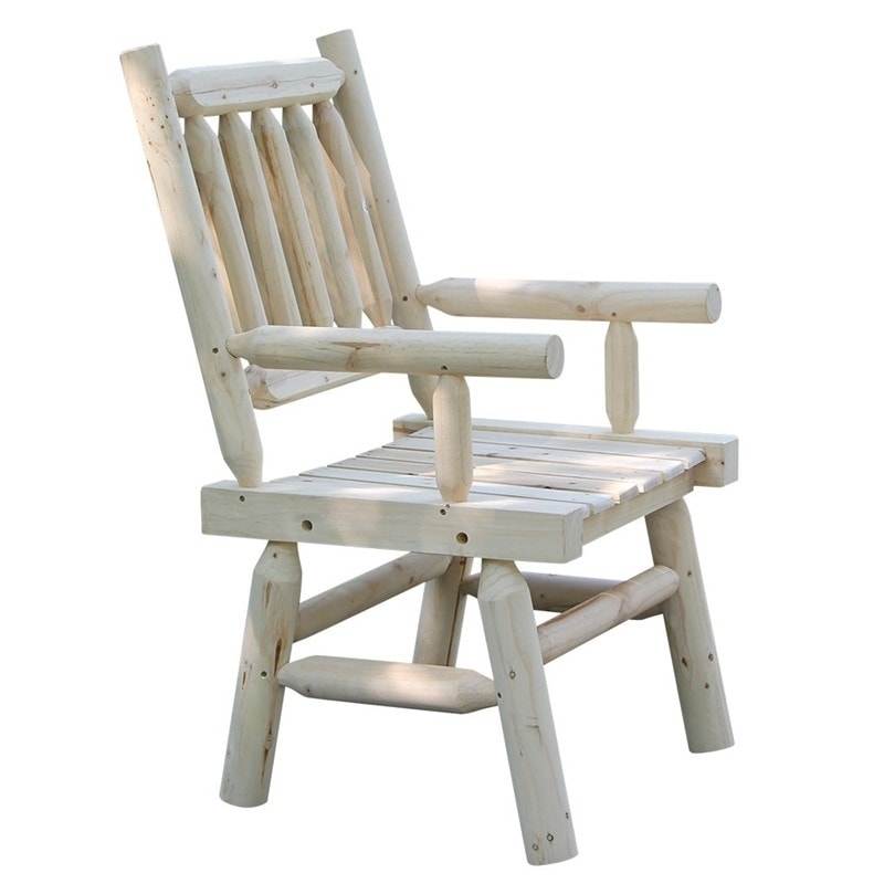 Wooden Chairs Rustic Style Oversized Patio Furniture With Rustic Style Oversized Patio Furniture