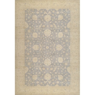 Pasargad Home Sultanabad Collection Hand-Knotted Lambs Wool Area Rug - 12' 3" X 17' 7"