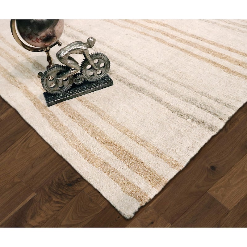 Pasargad Home Vintage Kilim Style Hand-Woven Hemp Area Rug - 5'11" X 6' 1"