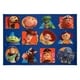 preview thumbnail 1 of 2, Licensed Disney Pixar Toy Story Character Squares Youth Area Rug - 4'6" x 6'6"
