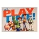 preview thumbnail 1 of 2, Licensed Disney Pixar Toy Story Playtime Youth Digital Printed Area Rug - 4' 6" x 6' 6"