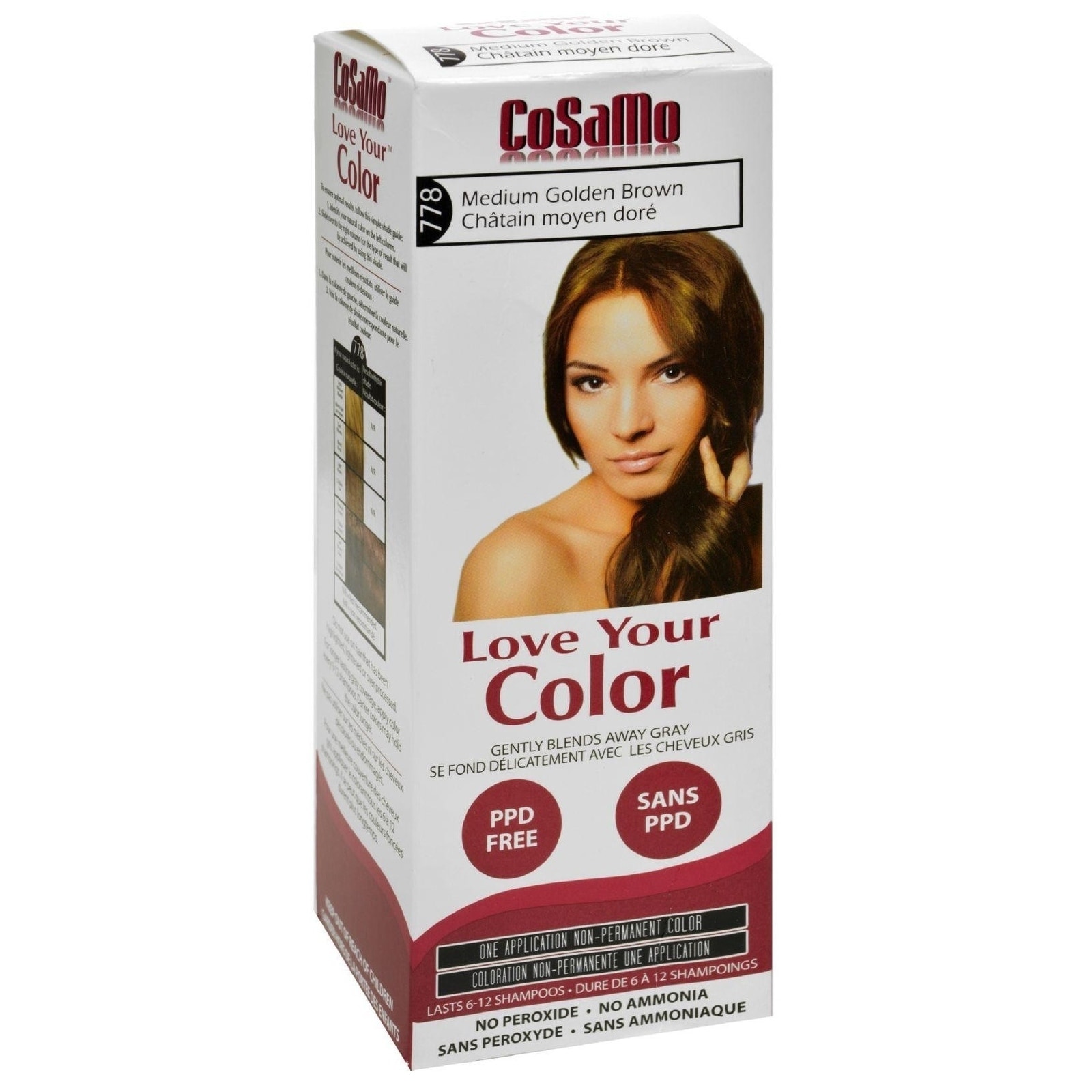 Shop Cosamo Love Your Color Non Permanent Hair Color 778 Medium