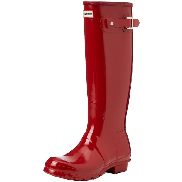 military red hunter rain boots