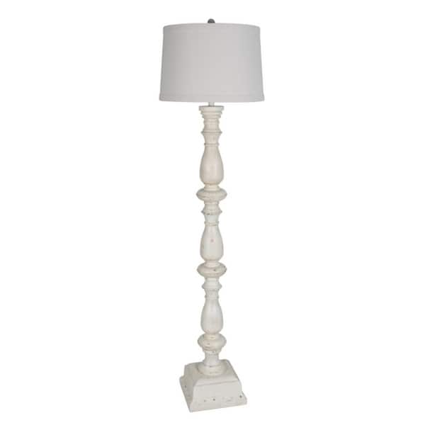Shop Lamps Per Se 69 5 Inch Cottage Studded Floor Lamp Free