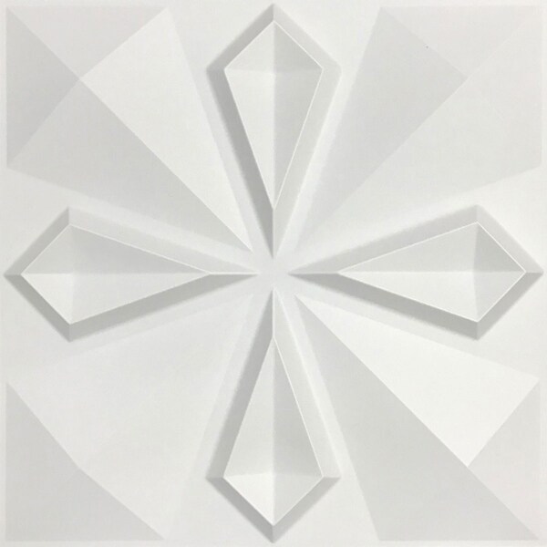 19 5/8"W x 19 5/8"H Nikki EnduraWall Decorative 3D Wall Panel