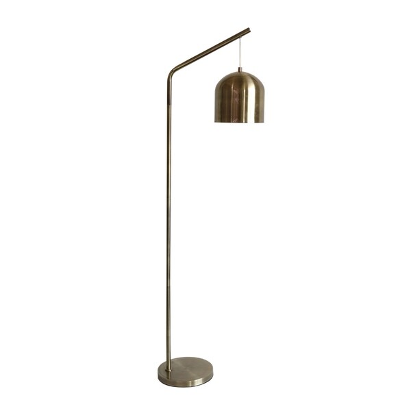 gold dome floor lamp
