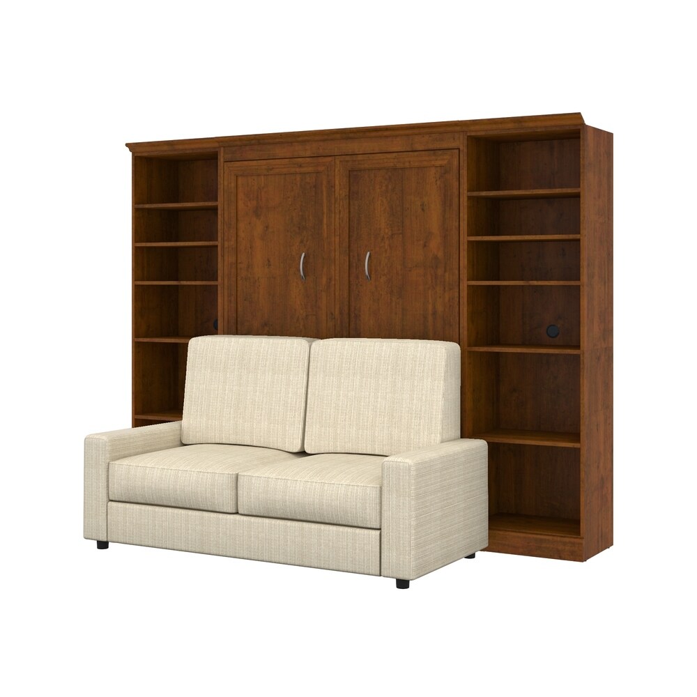 Bestar Versatile 4 Piece Wall Bed And Sofa Set Bestar Versatile 4 Piece Wall Bed