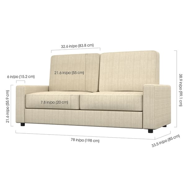 Bestar Versatile 3Piece Wall Bed and Sofa Set Overstock 28352395