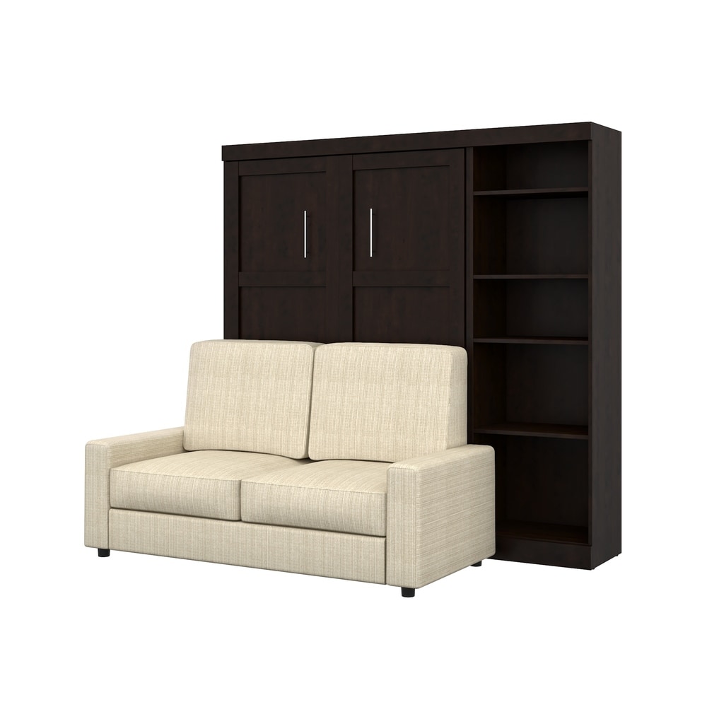 Pur Full Murphy Bed with Sofa (73W) by Bestar - On Sale - Bed Bath