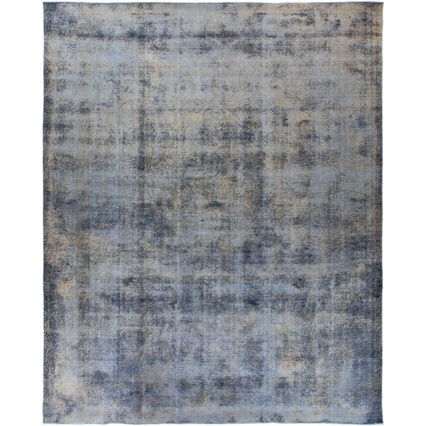 Vintage, Hand Knotted Area Rug - 9' 9" x 12' 4" - 9' x 12'