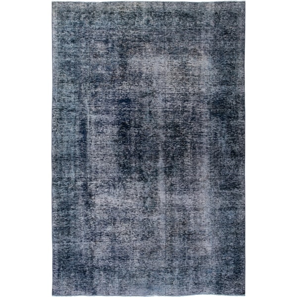 Vintage, Hand Knotted Area Rug - 6' 1" x 9' 0" - 6' x 9'