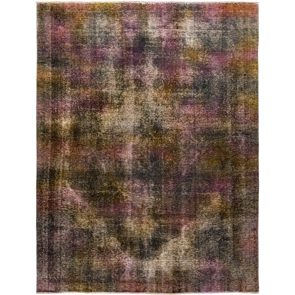 Vintage, Hand Knotted Area Rug - 8' 2" x 10' 8" - 8' x 10'