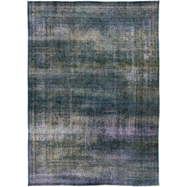 Vintage, Hand Knotted Area Rug - 6' 7" x 9' 2" - 6' x 9'