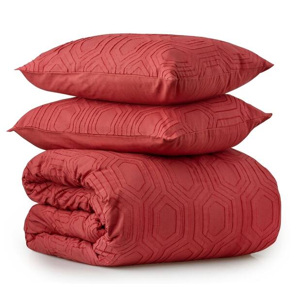 Shop Porch Den Mariah Geometric Cotton Comforter Set On Sale