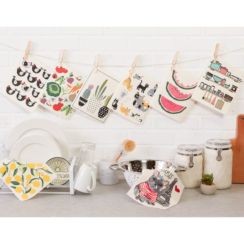DII Swedish Dishcloth Set