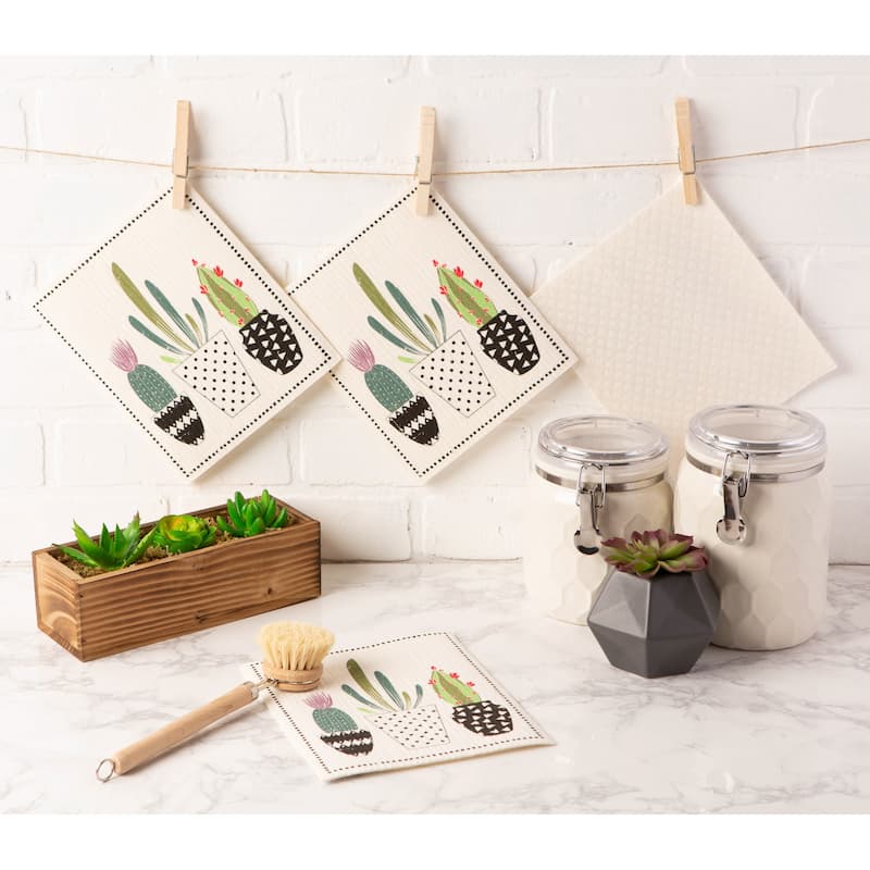 DII Swedish Dishcloth Set