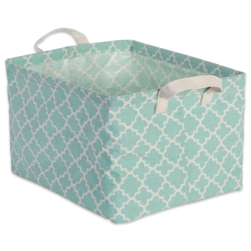 DII Cotton/Poly Laundry Bin Rectangle (Set of 2)