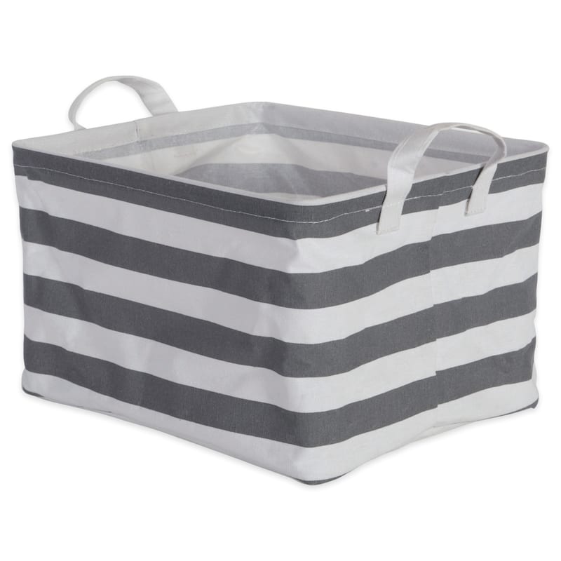 DII Cotton/Poly Laundry Bin Rectangle (Set of 2)