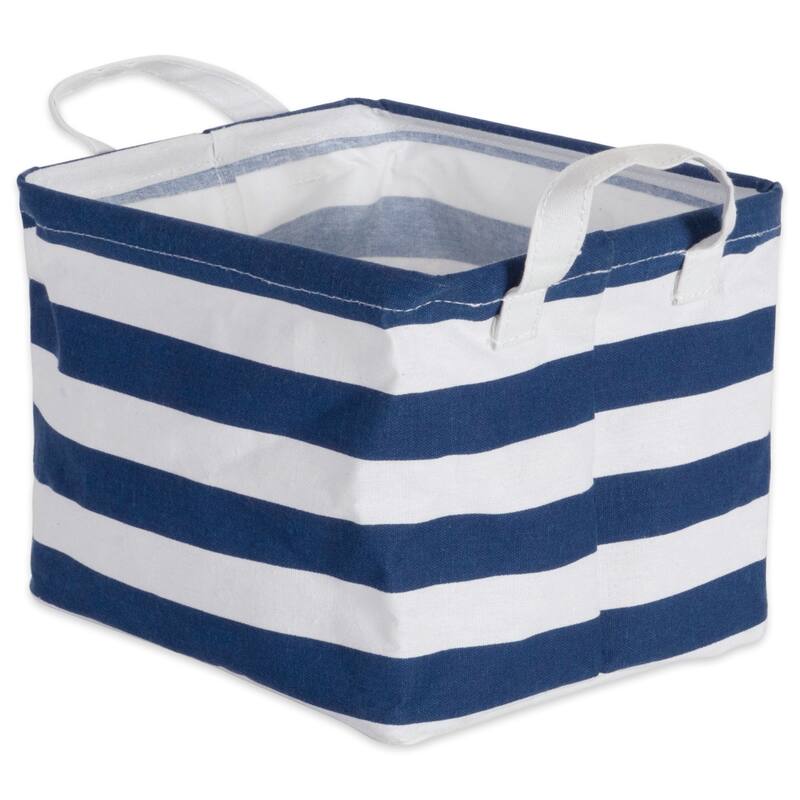 DII Cotton/Poly Laundry Bin Rectangle (Set of 2)