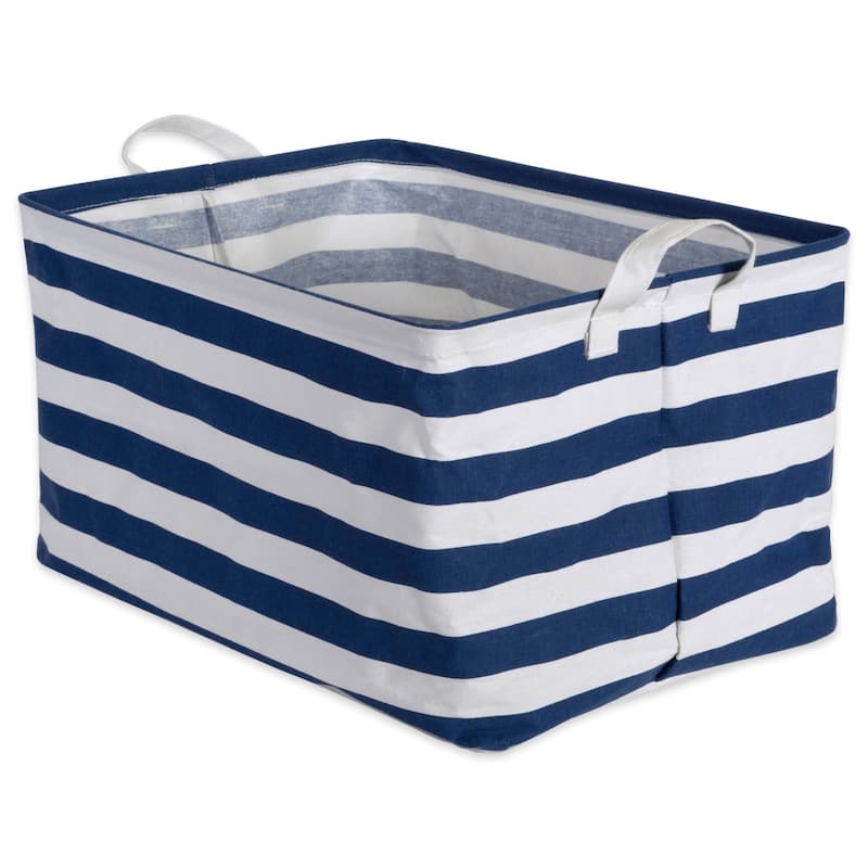 DII Cotton/Poly Laundry Bin Rectangle (Set of 2)