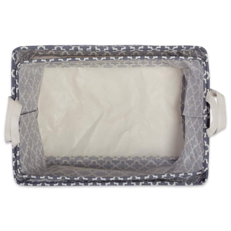 DII Cotton/Poly Laundry Bin Rectangle (Set of 2)