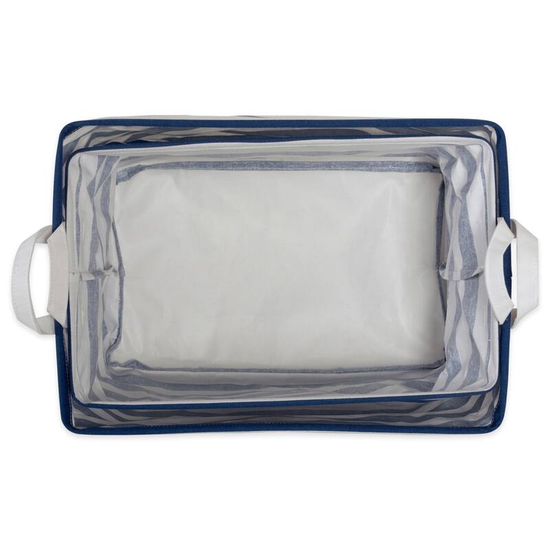DII Cotton/Poly Laundry Bin Rectangle (Set of 2)