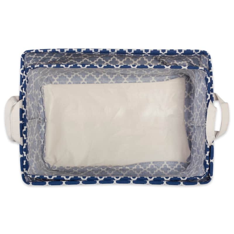 DII Cotton/Poly Laundry Bin Rectangle (Set of 2)