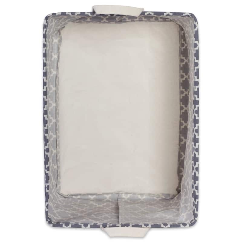 DII Cotton/Poly Laundry Bin Rectangle (Set of 2)