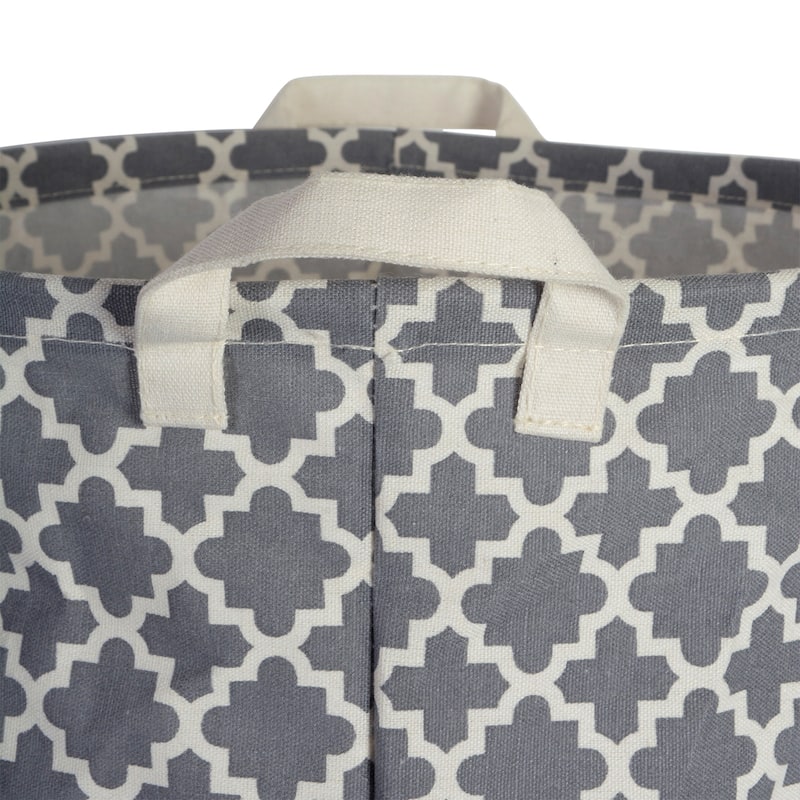 DII Cotton/Poly Laundry Bin Rectangle (Set of 2)