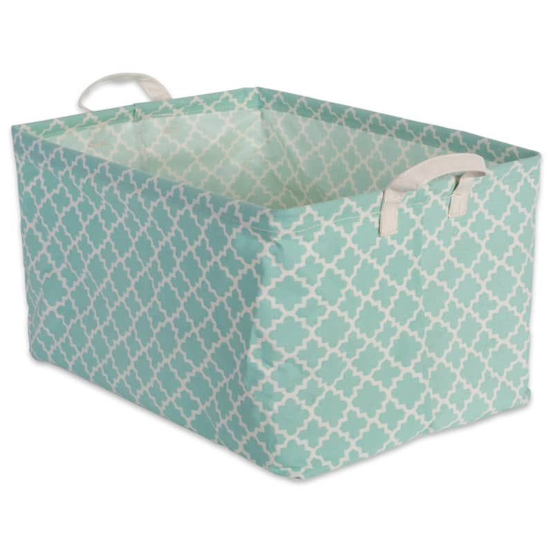 DII Cotton/Poly Laundry Bin Rectangle (Set of 2)
