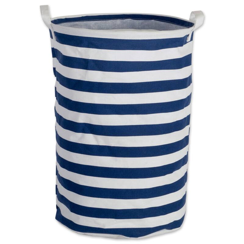 DII Cotton/Poly Laundry Hamper Assorted