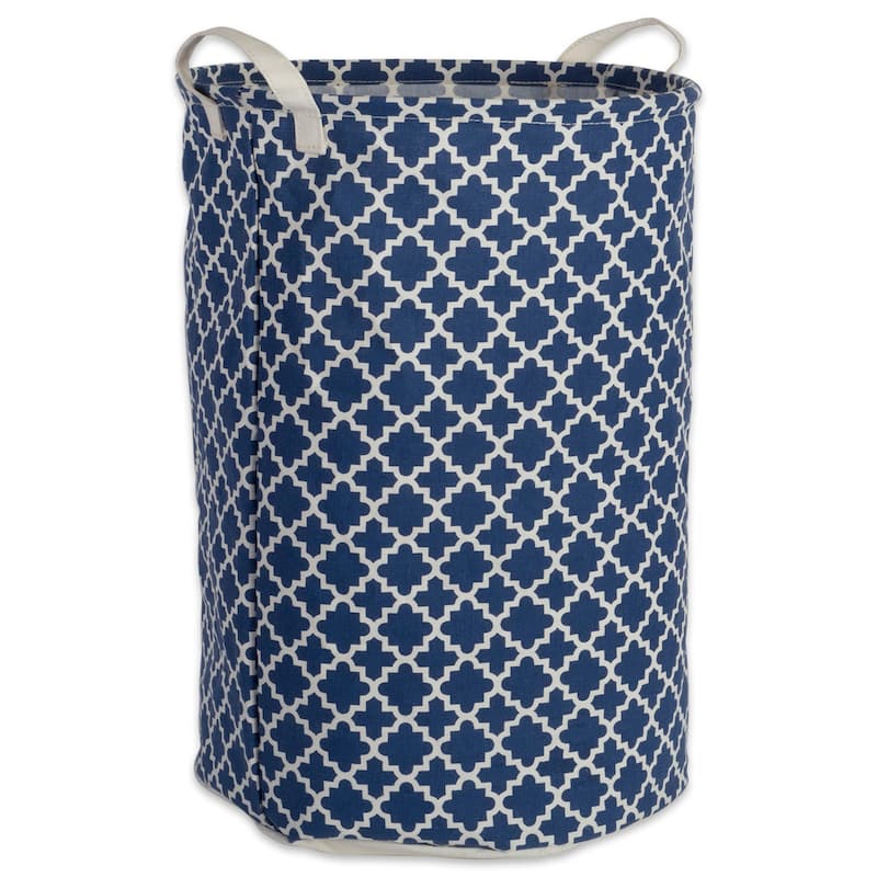 DII Cotton/Poly Laundry Hamper Assorted