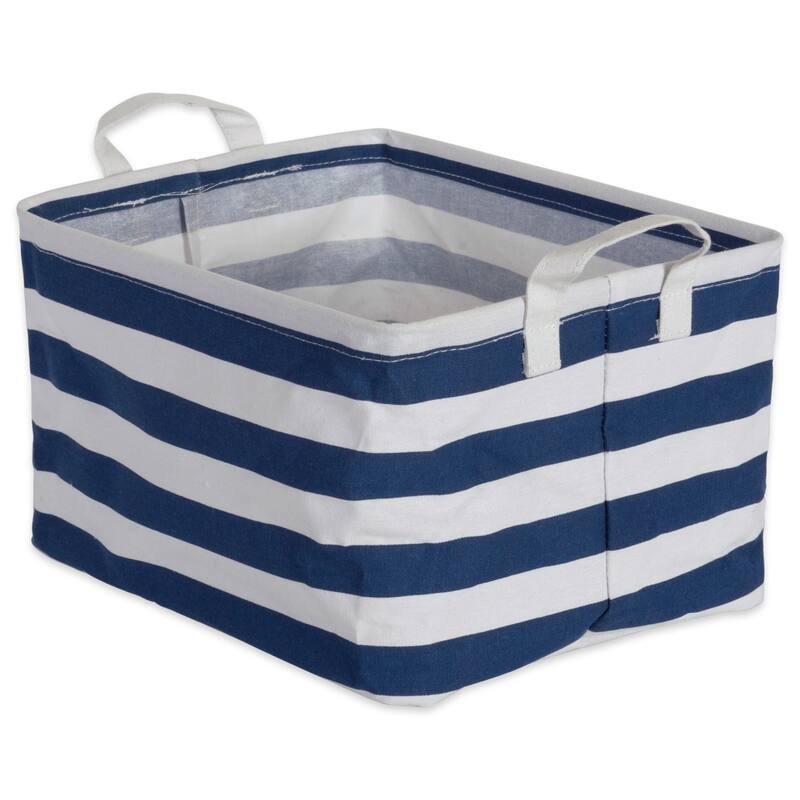 DII Cotton/Poly Laundry Hamper Assorted