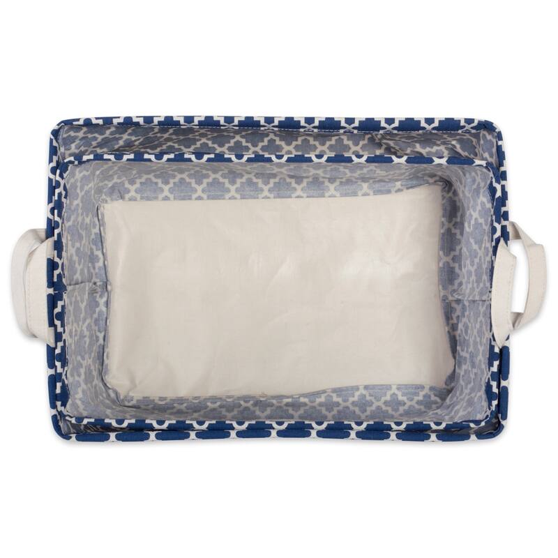 DII Cotton/Poly Laundry Hamper Assorted